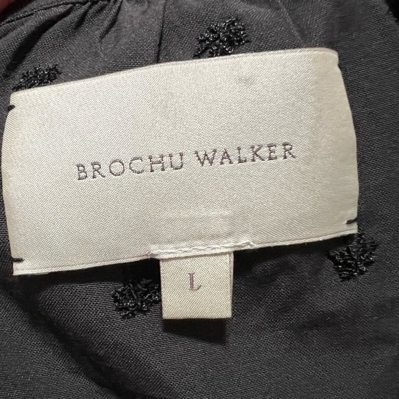 Brochu Walker The Palma Dress in Washed Black Size Large - Picture 12 of 14